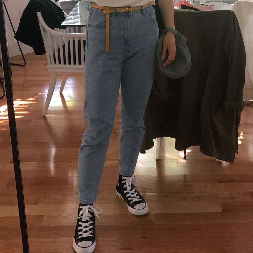 Zara mom jeans